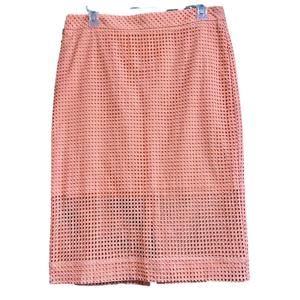 Trina Turk Eyelet Pencil Skirt Size 6 - EUC